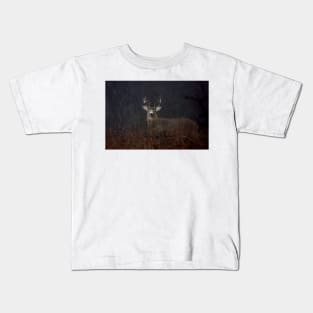 Morning Buck - White-tailed Deer Kids T-Shirt